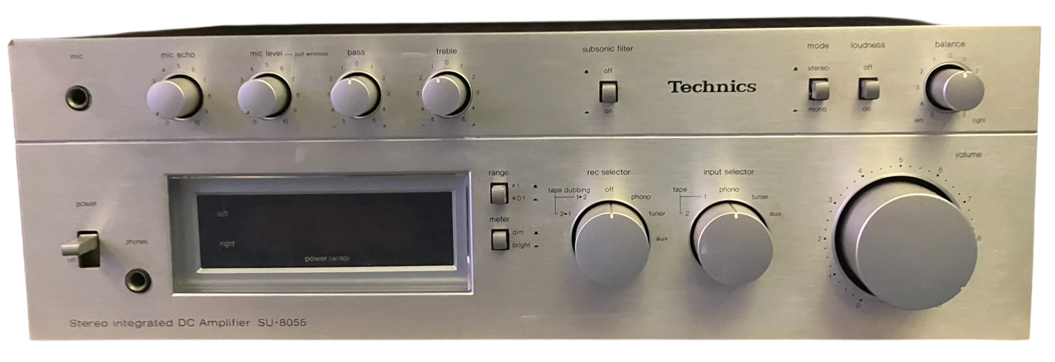 Technics SU-8055 Integrated DC Amplifier | Bring Back Analog