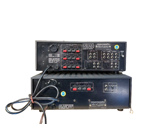 Marantz Model 3250B Preamplifier & Model 170DC Power Amplifier Stack