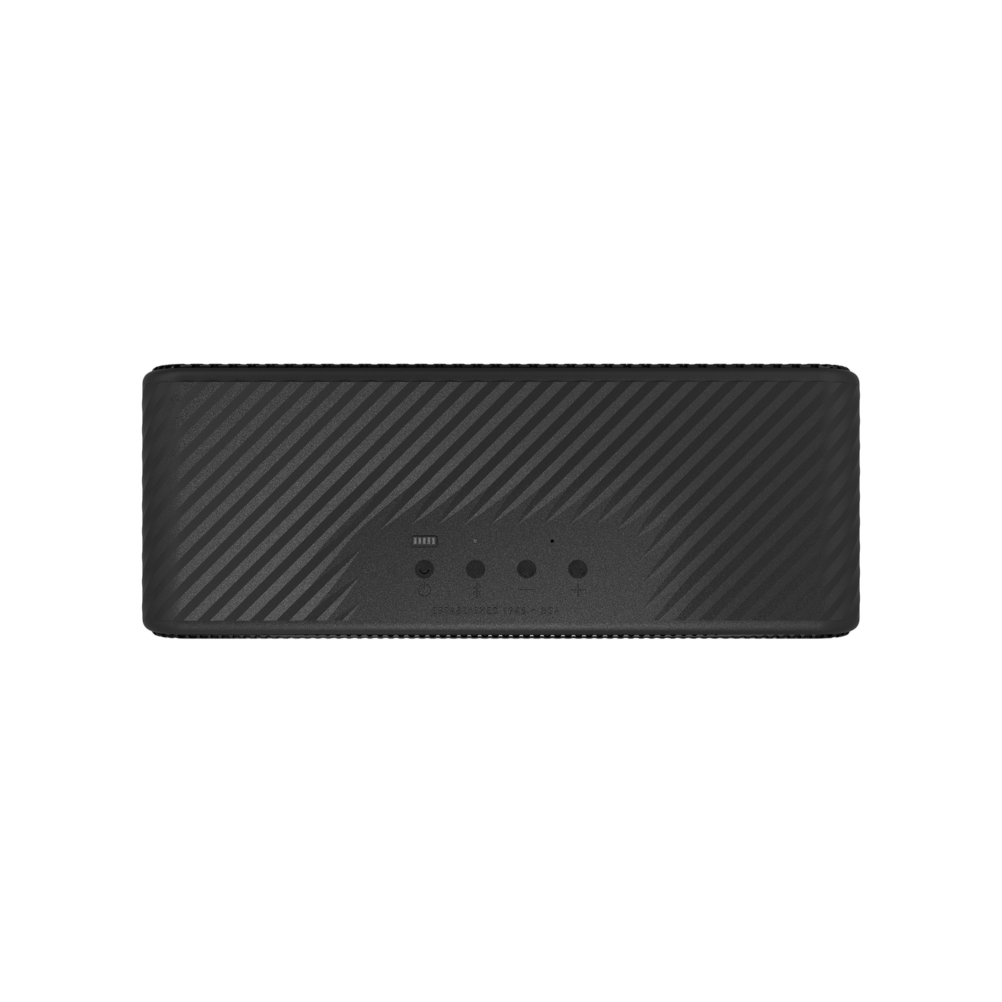 Klipsch Detroit portable speaker in Black, top view