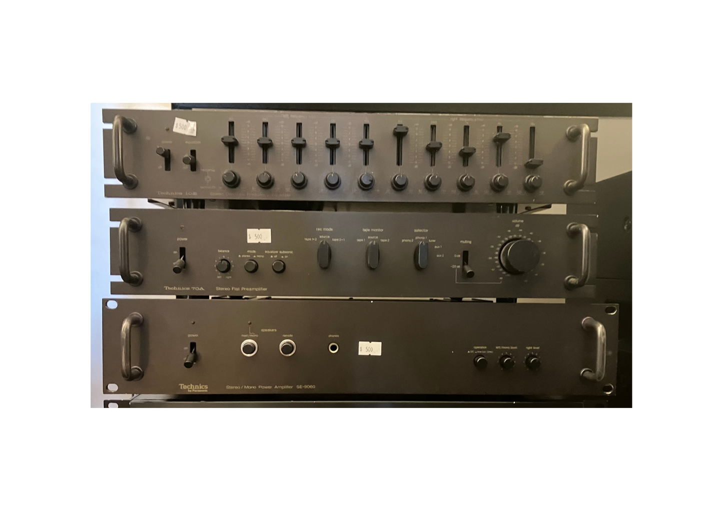 Technics SE-9060 & 10E & 70A