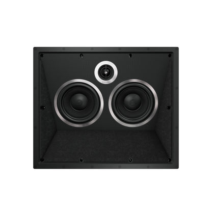 A front view of the Sonus faber PC-563P custom installation 2-way point in-wall speaker from the Palladio collection.