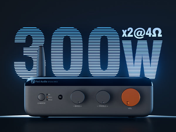 Fosi Audio BT20A MAX - Bluetooth Stereo Power Amp