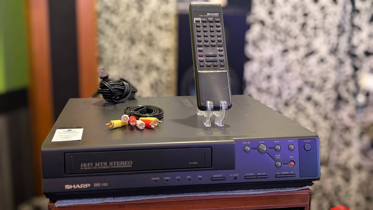Sharp VC-H903 VCR VHS Player (1993)