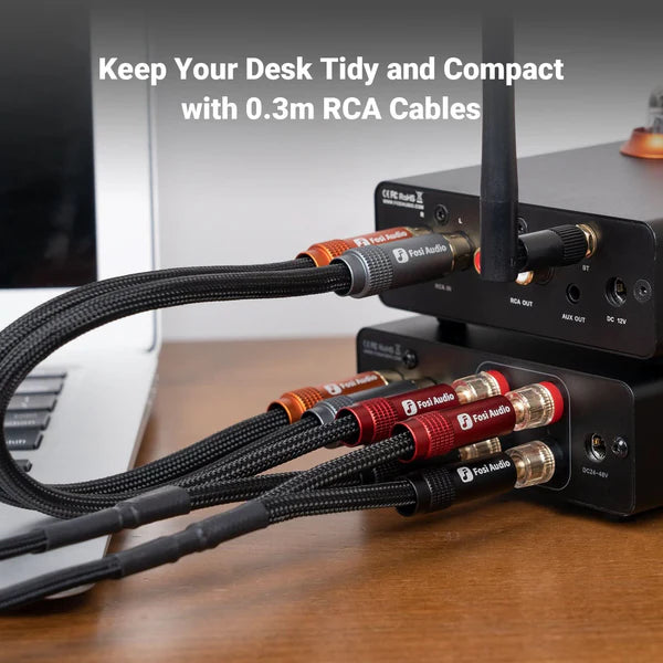 Fosi Audio 2RCA-2RCA