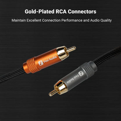 Fosi Audio 2RCA-2RCA