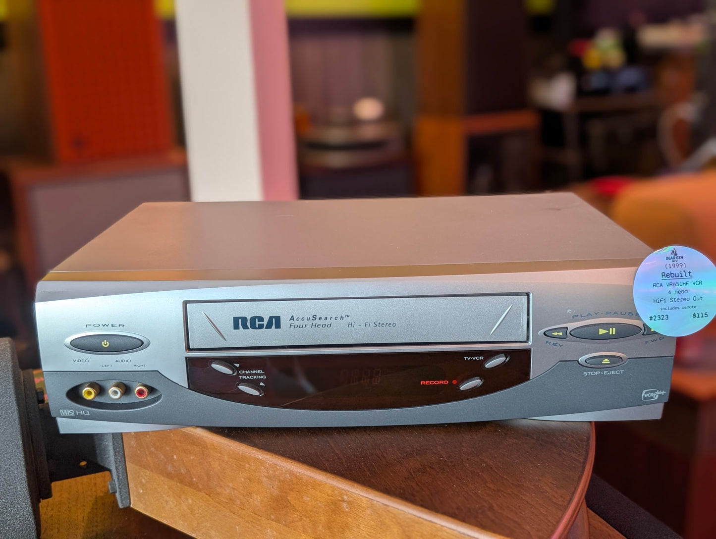 RCA VR651HF 4-Head Hi-Fi VCR