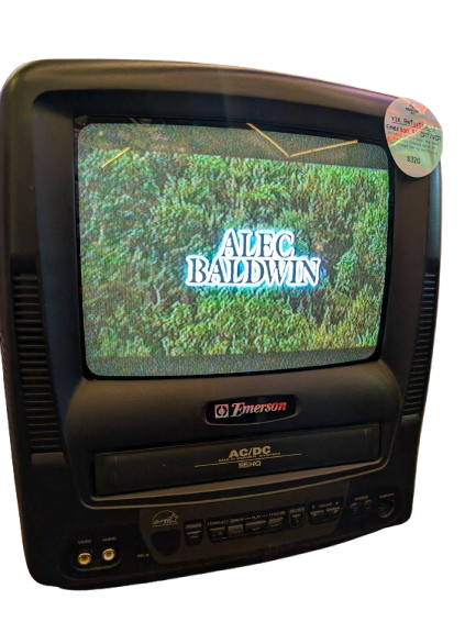 Emerson EWC0903 9" CRT TV & VCR Combo