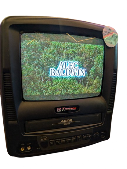 Emerson EWC0903 9" CRT TV & VCR Combo