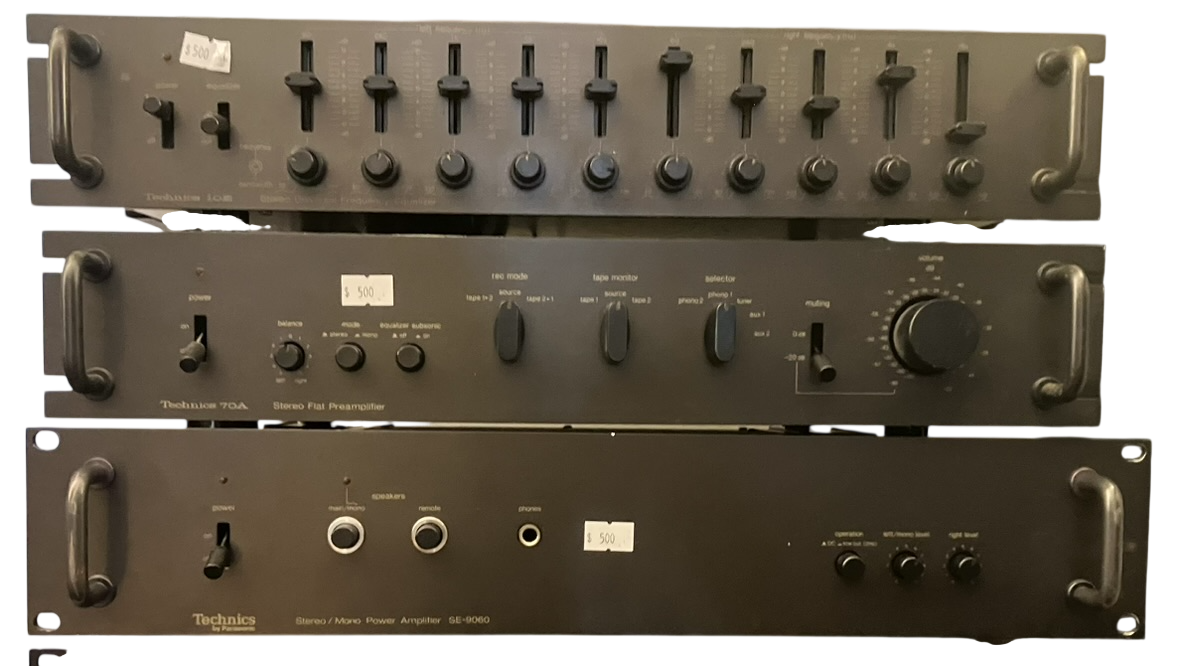 Technics SE-9060 & 10E & 70A