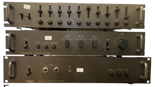 Technics SE-9060 & 10E & 70A
