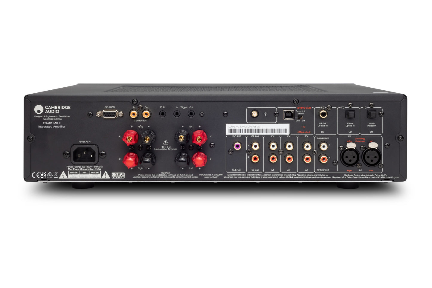 Cambridge Audio CXA81 Mk II Integrated Amplifier