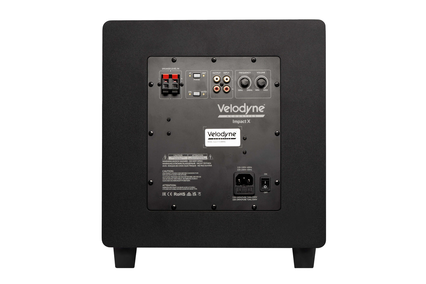 Velodyne Acoustics Impact X Subwoofers