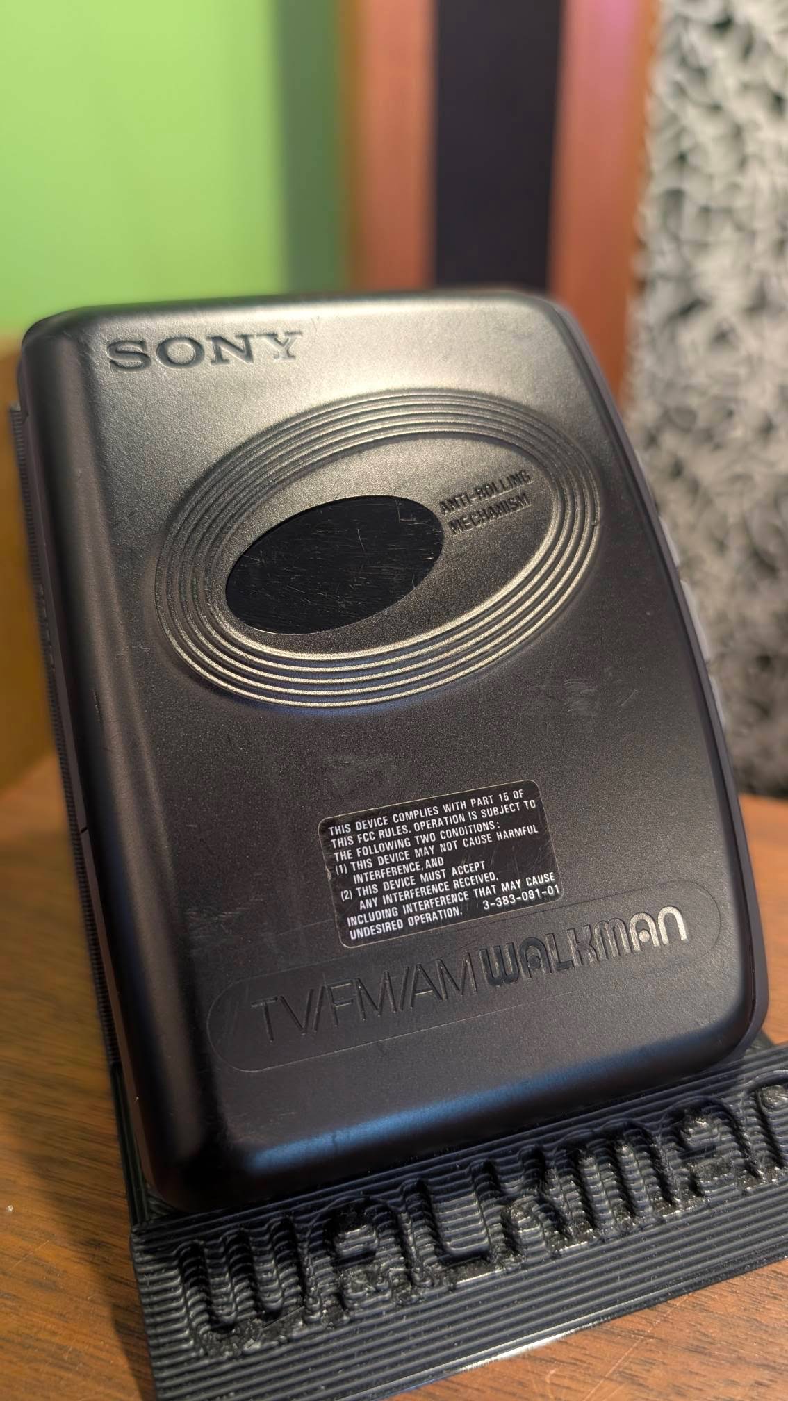 Sony WM-FX277 TV/FM/AM
