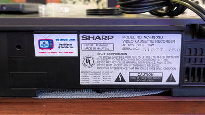 Sharp VC-H903 VCR VHS Player (1993)