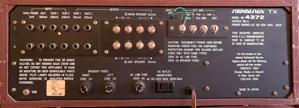 Soundesign TX 4372