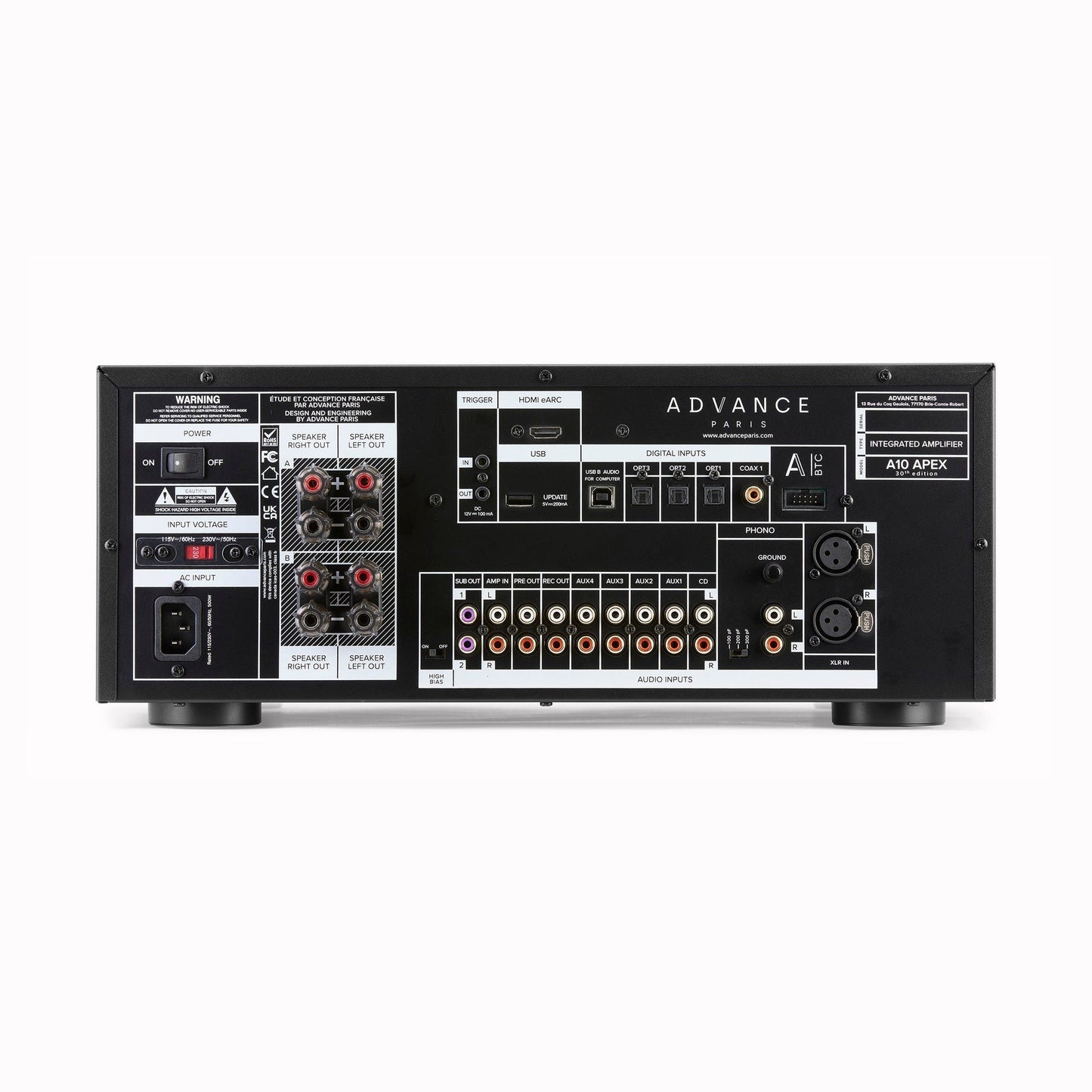 Advance Paris A10 APEX Integrated Amplifier