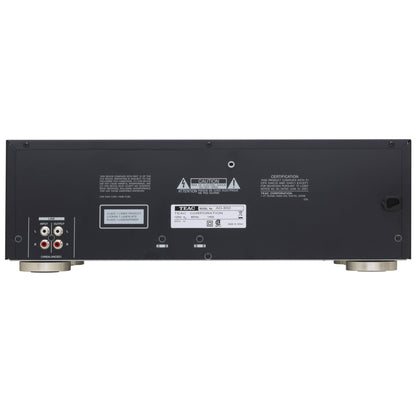 TEAC AD-850-SE Cassette Deck CD Player - Black