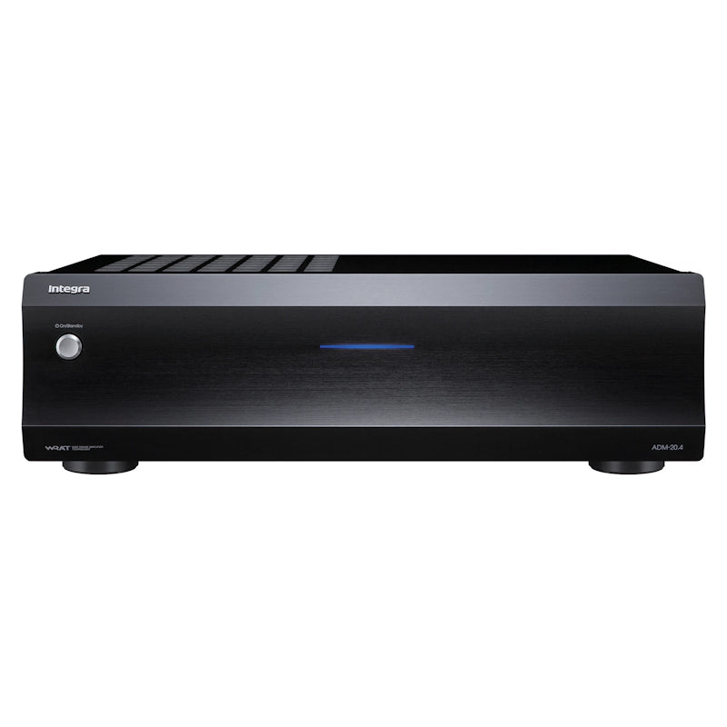 Integra ADM-20.4 power amplifier, front panel