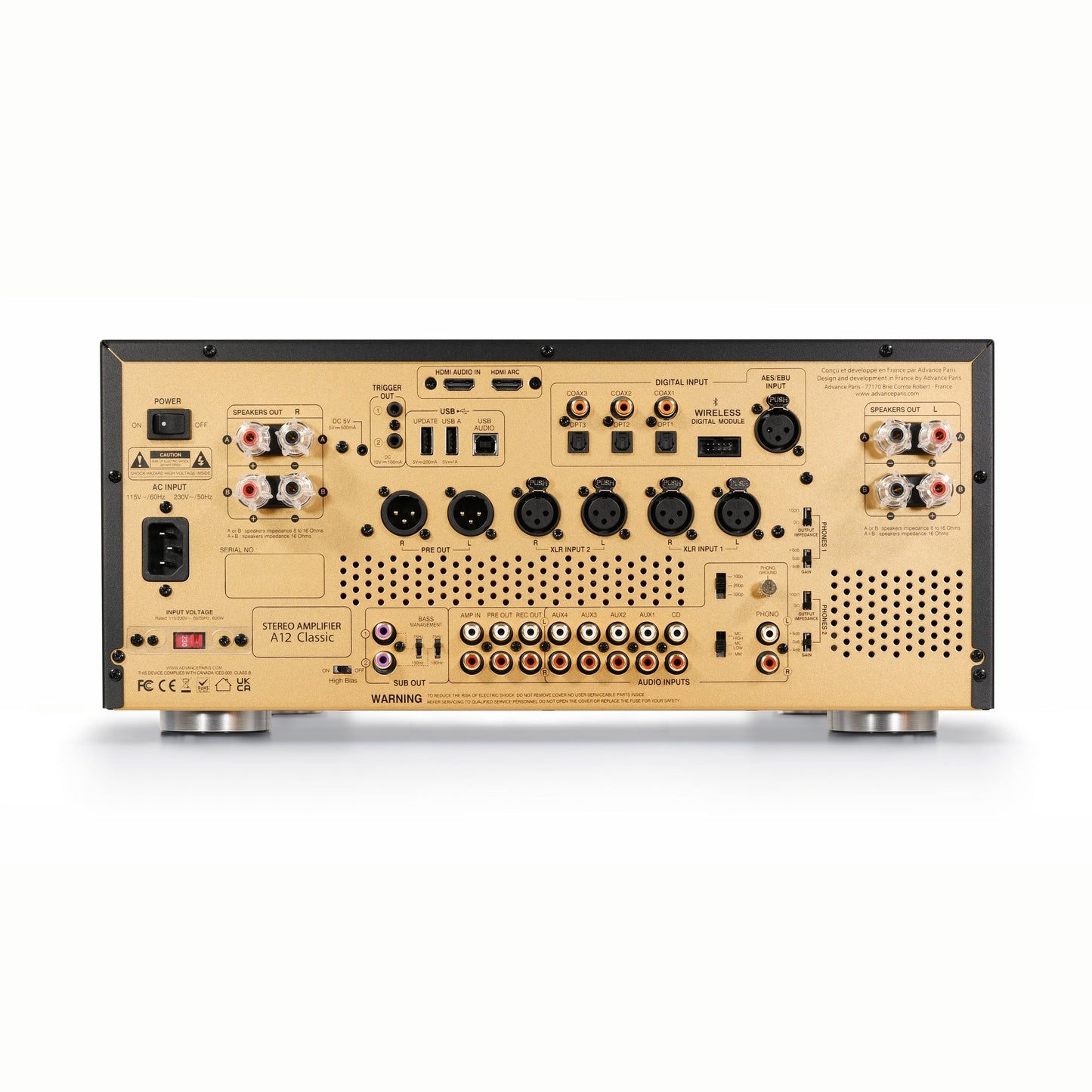 Advance Paris A12 Classic Integrated Amplifier
