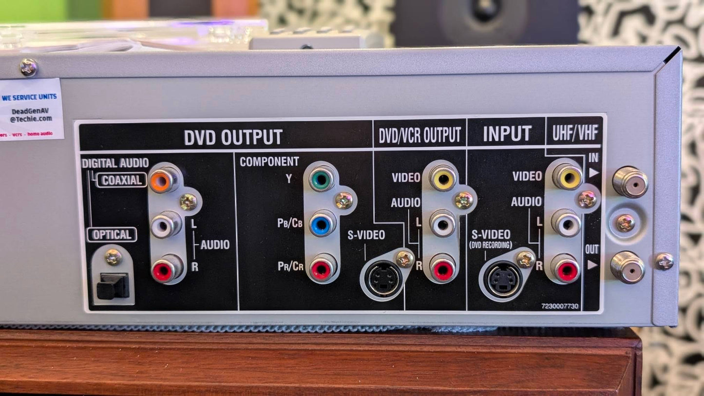 Sansui VRDVD4006 VCR/DVD Recorder Combo
