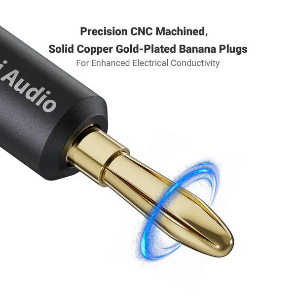 Fosi Audio Gold Plated Banana Plugs