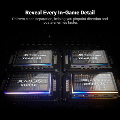 Fosi Audio C3 - StepSense Gaming Sound Card