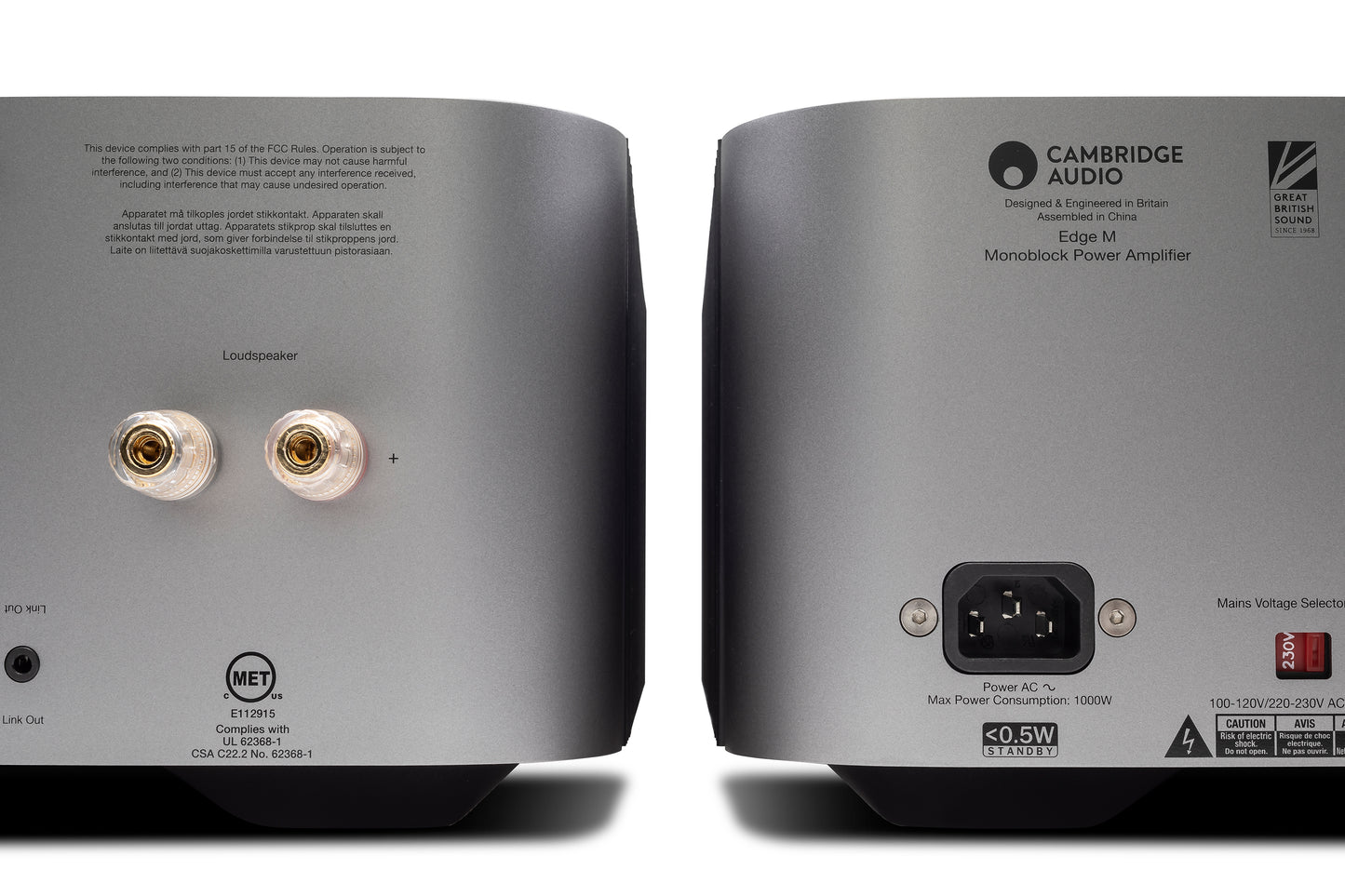 Cambridge Audio Edge M Monoblock Power Amplifier