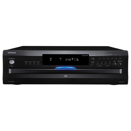 Integra CDC-3.4 6-disc CD changer front panel with disc tray