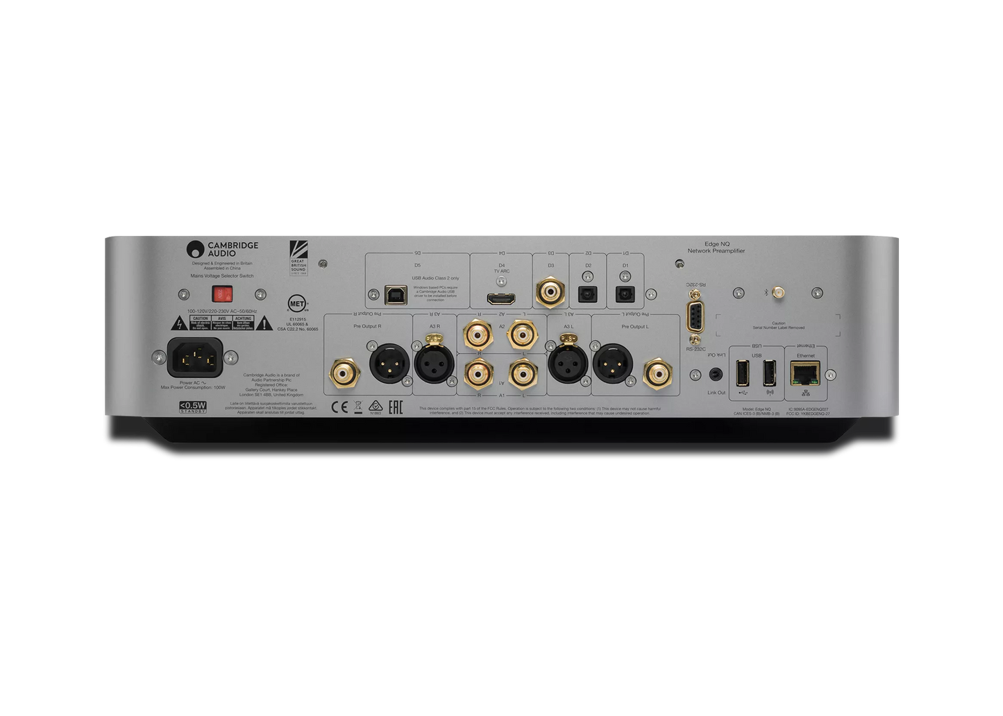 Cambridge Audio Edge NQ Preamplifier & Network Player