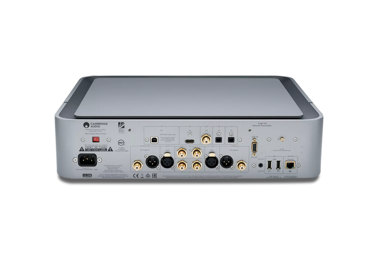 Cambridge Audio Edge NQ Preamplifier & Network Player