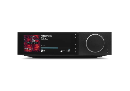 Cambridge Audio Evo 150 SE streaming amplifier, front view