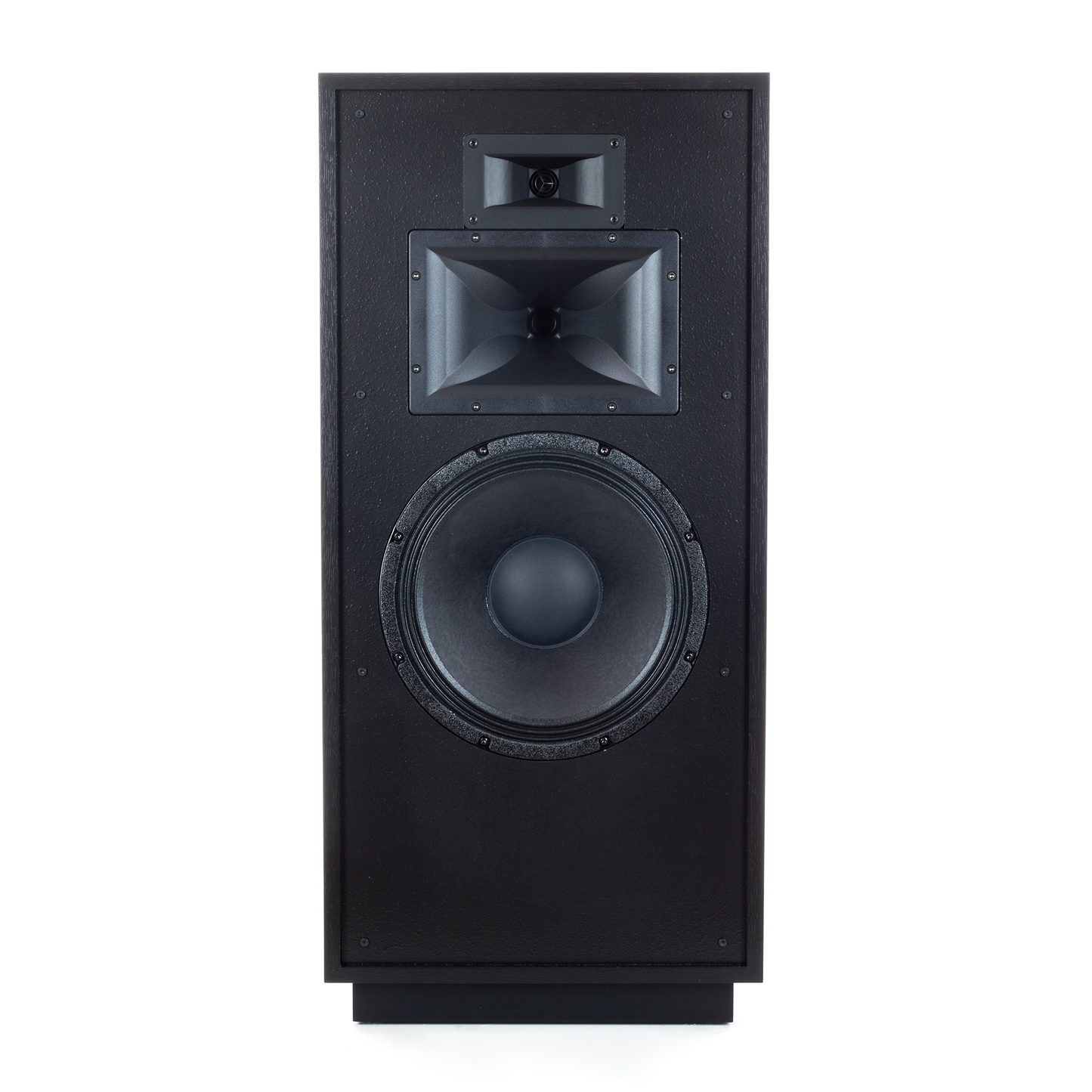 Klipsch Forte IV in Black Ash, front view
