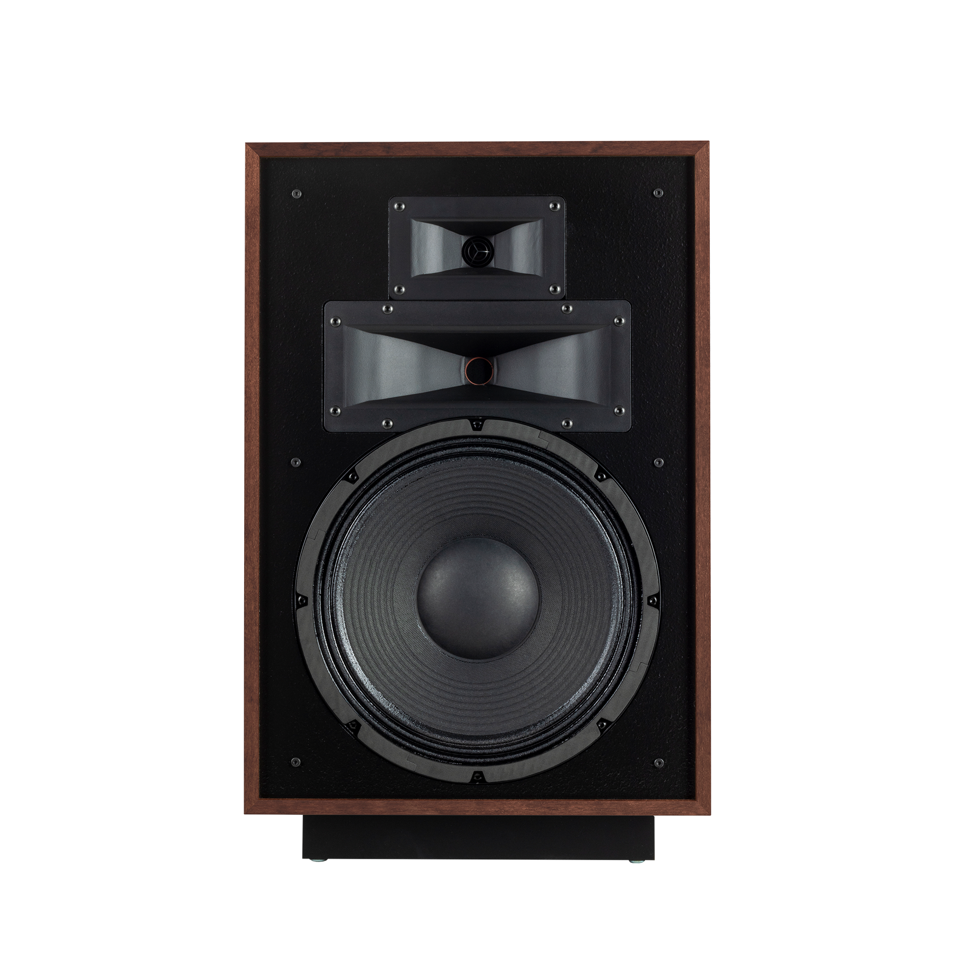 Klipsch Heresy IV in American Auburn, front view