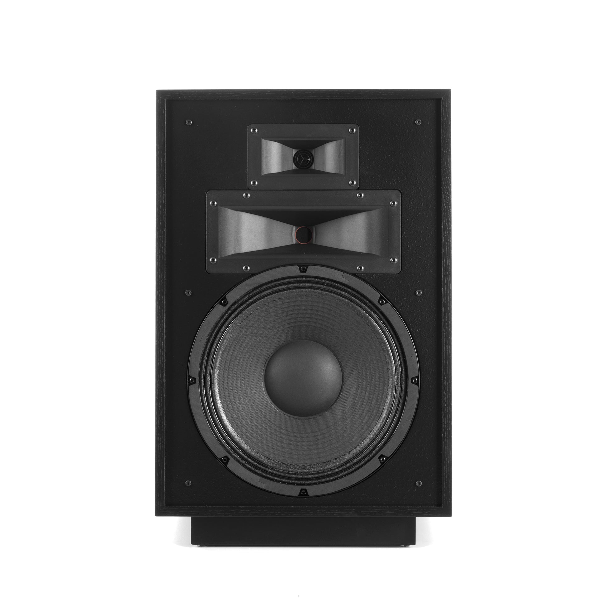 Klipsch Heresy IV in Black Ash, front view