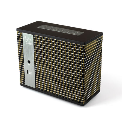 Klipsch Heritage Groove portable speaker in matte black, rear view