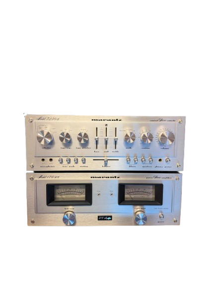 Marantz Model 3250B Preamplifier & Model 170DC Power Amplifier Stack