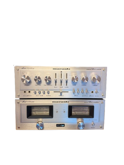 Marantz Model 3250B Preamplifier & Model 170DC Power Amplifier Stack