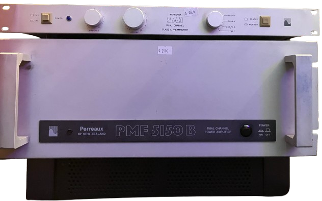 Perreaux SA3 and PMF 5150 B