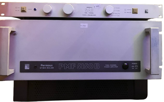 Perreaux SA3 and PMF 5150 B