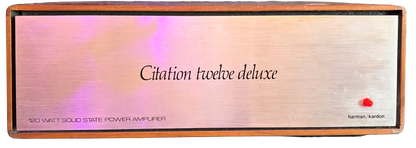 Harman/Kardon Citation twelve deluxe