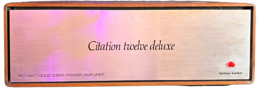 Harman/Kardon Citation twelve deluxe