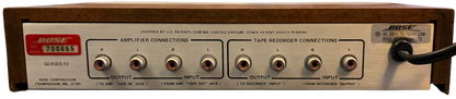 Bose 901 Equalizer series IV