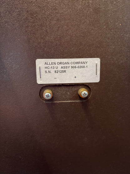 Allen Organ Company HC-13U