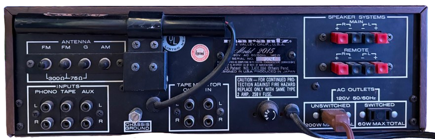 Marantz Model 2015