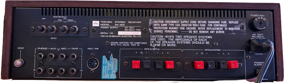Toshiba SA-300