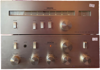 Denon PMA-232 and TU-332