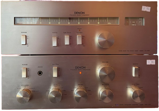 Denon PMA-232 and TU-332