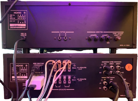 Denon PMA-232 and TU-332