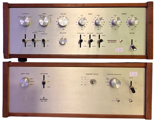 Pioneer SC-3000 and SM-100