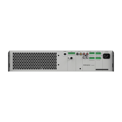 Integra 4500DSP power amplifier, rear panel connections